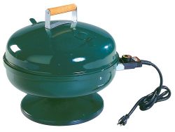 Easy Street Lock ‘N Go Electric Grill in hunter green