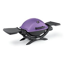 Weber 51200001 Q1200 Liquid Propane Grill, Purple