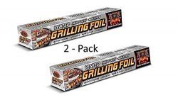 Grilling Foil a Vented Barbecue Accessory with Holes Specifically for Grilling and Steaming, Non ...