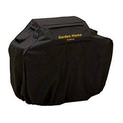 Grill Cover – garden home Up to 61″ Wide, Water Resistant, Air Vents, Padded Handles ...