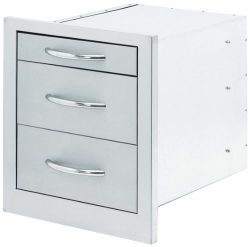 CalFlame BBQ08866-A 3 Drawer Storage