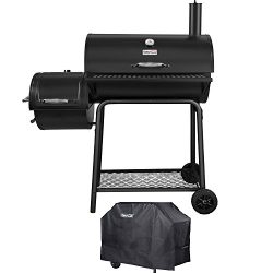 Royal Gourmet Charcoal Grill Offset Smoker (Grill + Cover)