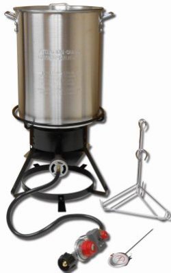 King Kooker 1229 Propane Outdoor Cooker 12″ With 29-qt Aluminum Pot & Basket