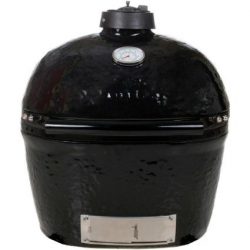 Primo 774 Ceramic Charcoal Smoker Grill, Oval Junior