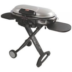 Coleman RoadTrip LXE Portable 2-Burner Propane Grill – 20,000 BTU, Silver Color