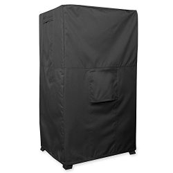 KHOMO GEAR – PANTHER Series – Heavy Duty Outdoor Black Smoker Cover Protector 17R ...