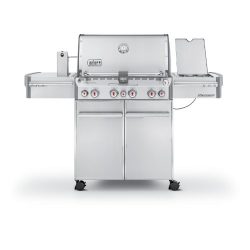 Weber Summit 7170001 S-470 Stainless-Steel 580-Square-Inch 48,800-BTU Liquid-Propane Gas Grill