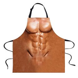 Fivebop Sexy Apron Novelty Naked Men Women Cooking Grilling Naughty Apron Funny Creative Thanksg ...