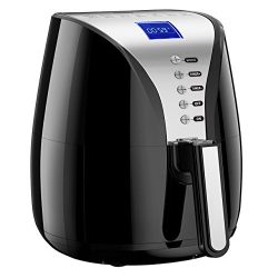Air Fryer, Habor 3.8 Qt Healthy Electric Air Fryers with 80% Less Fat, Oilless 1500W Multi-Cooke ...