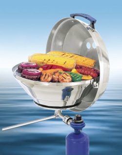 Magma Products, A10-205 Marine Kettle A10-205, Gas Grill, Original Size 15 Inches, Stainless Ste ...