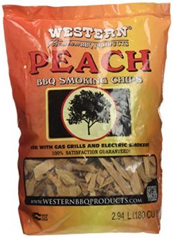 Western 28070 Peach Smoking Chips 2 Pound Bag