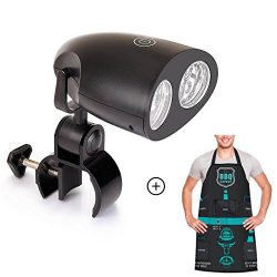 Bright Barbecue Grill LED Light with BBQ Apron