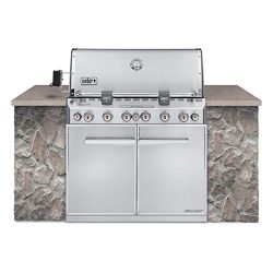 WEBER Summit S-660 Built-In Natural Gas Stainless Steel Grill (7460001)