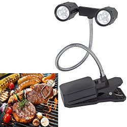 360°Rotation Adjustable LED Barbeque Grill Light Chef Buddy Adjustable Outdoor BBQ Clamp Lamp Light