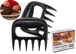 Pulled Pork Shredder Claws – STRONGEST BBQ MEAT FORKS – Shredding Handling & Car ...