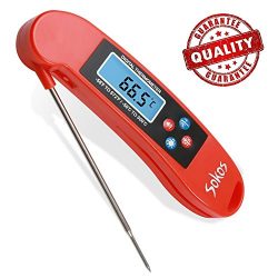 Talking BBQ Thermometer,Instant Read Thermometer,Best Quick Read Digital Cooking Thermometer for ...