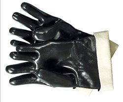 Artisan Griller 12″ Heat Resistant Insulated Neoprene Gloves For Smokers, Fryers & Gri ...