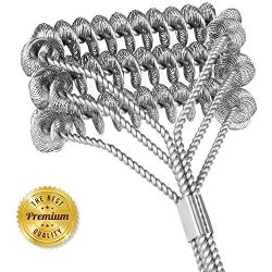 Grill Brush, Poseca BBQ Cleaning Tools 18” Bristle Free Barbecue & Grilling Accessorie ...