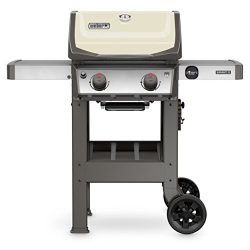 Weber 44060001 Spirit II E-210 Gas Grill LP Outdoor, Ivory