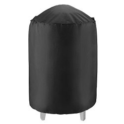 Unicook Heavy Duty Waterproof Dome Smoker Cover, 30″Dia by 36″H,Kettle Grill Cover,  ...