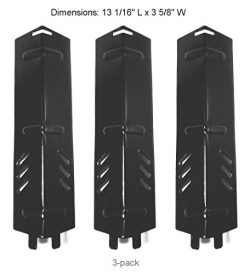 PH1561 (3-pack) Porcelain Steel Heat Plate, Heat Shield, Heat Tent, Burner Cover, Vaporizer Bar, ...