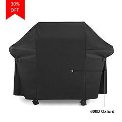 BBQ Gas Grill Cover 600D Oxford Heavy Duty Waterproof Weather Resistant Outdoor Grill Cover 60-i ...