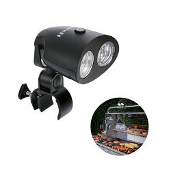 MARNUR Barbecue Grill Light with Flexible Illuminating Angle and Optional Brightness Levels for  ...