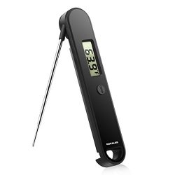 GDEALER MT-002 Meat Super Fast Instant Read Digital Cooking Thermometer with Long Collapsible Pr ...