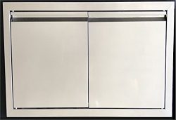 29″ DOUBLE WALLED ACCESS DOOR OUTDOOR KITCHEN / BBQ ISLAND 304 STAINLESS STEEL