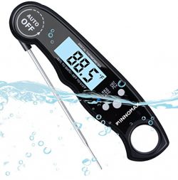 Digital Meat Thermometer, INNOMAX Digital Food Cooking Thermometer, Instant Read Thermometer wit ...