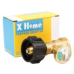 XHome Propane Gauge, Tank Gas Level Indicator Meter, Cylinder Gas Level Indicator Adapter Fit Al ...