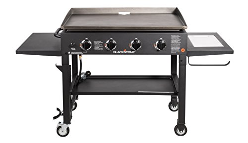 Blackstone 36 inch Outdoor Flat Top Gas Grill Griddle Station – 4-burner – Propane F ...