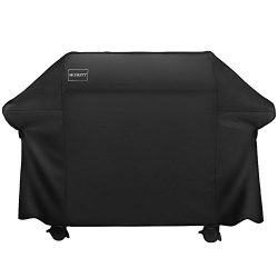 Homitt Waterproof Grill Cover, 72 Inch 600D Heavy Duty BBQ Grill Cover with UV Coating for Most  ...