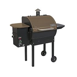 Camp Chef SmokePro DLX Wood Pellet Outdoor BBQ Grill and Smoker, Bronze | PG24B