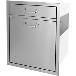 BBQ Island 260 SINGLE DRAWER/ TRASH RECYCLE ROLLOUT