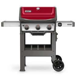 Weber 45030001 Spirit II E-310 Gas Grill LP Outdoor, Red