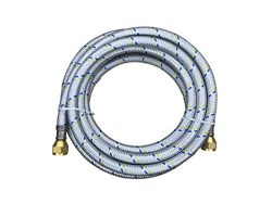 Propane, Natural Gas Line 12ft Aluminum Braided Hose LP LPG Grill Parts