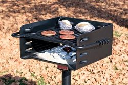 Pilot Rock Heavy-Duty Park-Style Grill – Model# H-16 B6X2