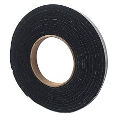 Fireblack125 1/2 x 1/8 Black Hi Temp BBQ smoker Gasket Self Stick15 ft LavaLock