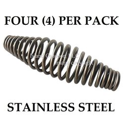 FOUR of 5″ STAINLESS steel SPRING HANDLE BBQ smoker grill pit wood furnace stove