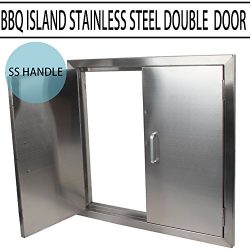 MOPHOTO BBQ Access Door – Double Wall BBQ Access Door Cutout 24″ Width x 24″ H ...