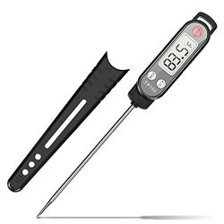 Meat thermometer, Instant Read Thermometer Digital Food Cooking Thermometer BBQ Thermometer with ...