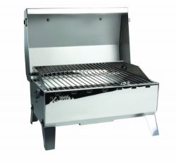 Kuuma Premium Stainless Steel Mountable Gas Grill w/ Regulator by Camco -Compact Portable Size P ...