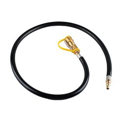 RV Propane Hose Quick Connect Disconnect Natural Gas Hose Assembly, 39 Inch – 1/4” Safety  ...