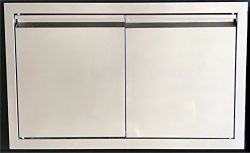 32″ DOUBLE WALLED ACCESS DOOR OUTDOOR KITCHEN/BBQ ISLAND 304 STAINLESS STEEL