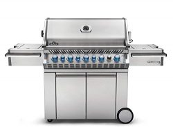 Napoleon s Prestige PRO 665 with Infrared Rear and Side Burner Stainless Steel Natural Gas