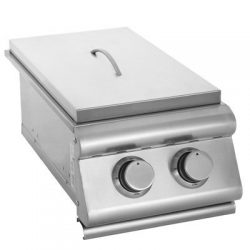 Slide-In Gas Double Side Burner Gas Type: Natural