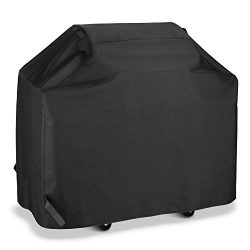 SunPatio BBQ Grill Cover 50 Inch, Outdoor Heavy Duty Waterproof Barbecue Gas Grill Cover, UV and ...