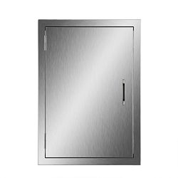 CO-Z Stainless Steel BBQ Access Door, 17″ x 24″ 304 SS Access Door for Commercial BB ...