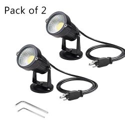 Onerbuy Bright Outdoor LED Landscape Lighting 5W COB Decorative Garden Wall Yard Path Lawn Light ...